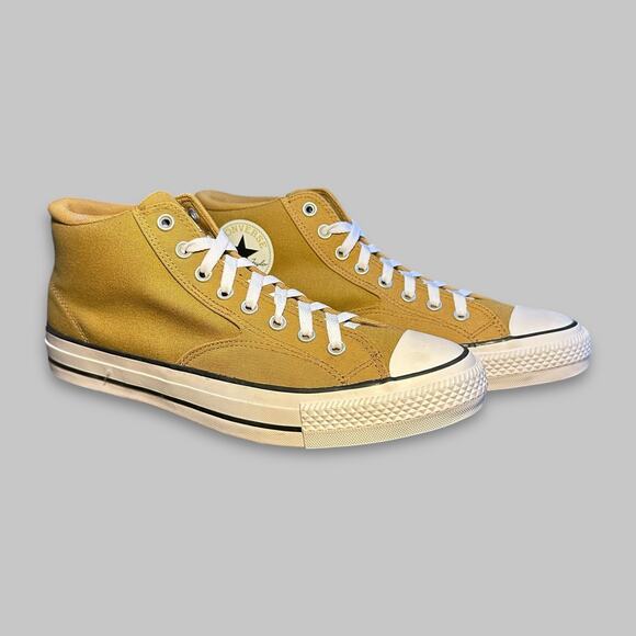 Converse Chuck Taylor All Star High Top Mustard Yellow Men’s Sneakers – Size 12 - Picture 1 of 6